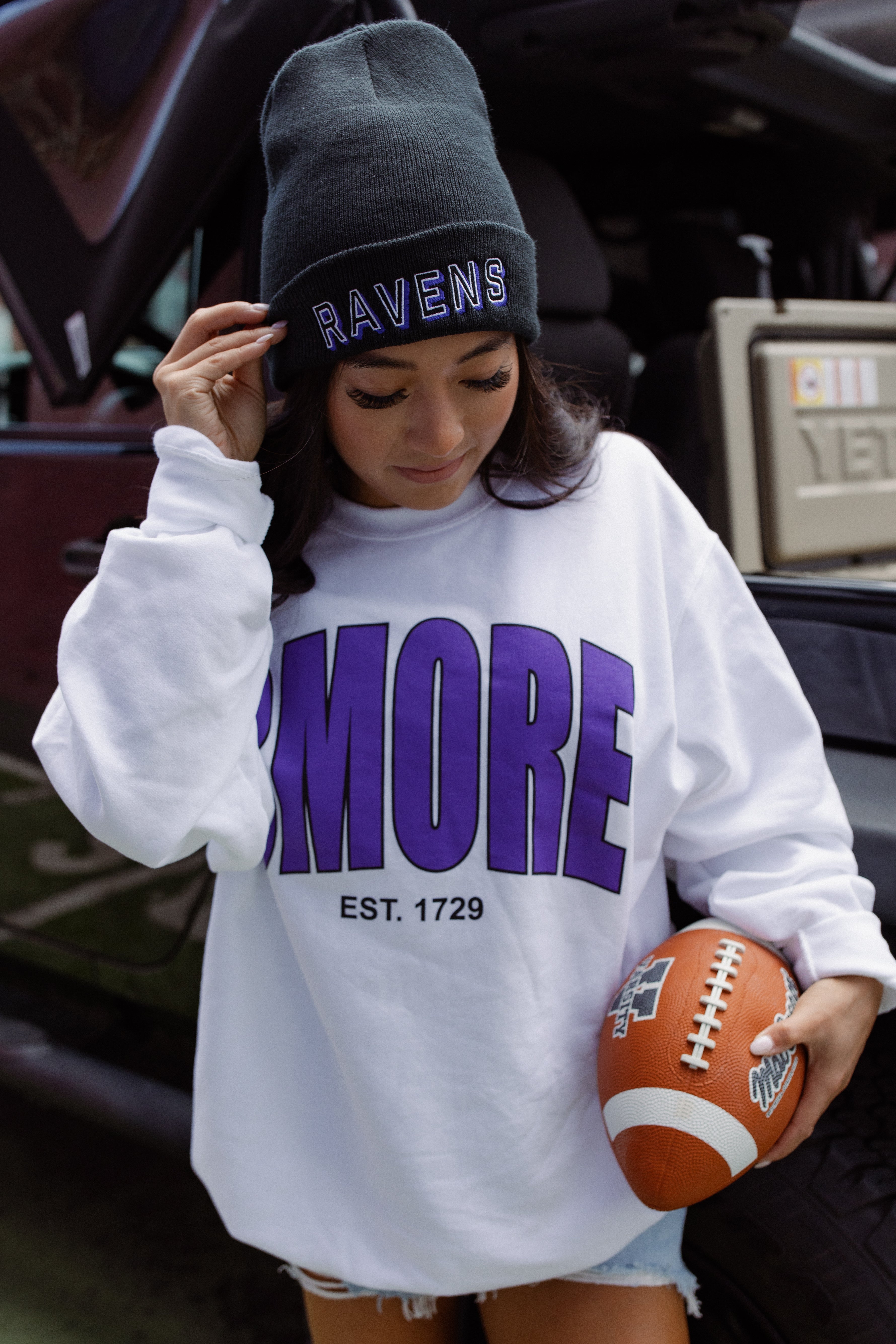 Shop Ravens Sleeveless Hoodie