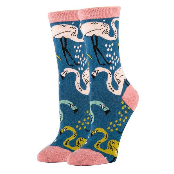 Flamingo Sun Crew Socks