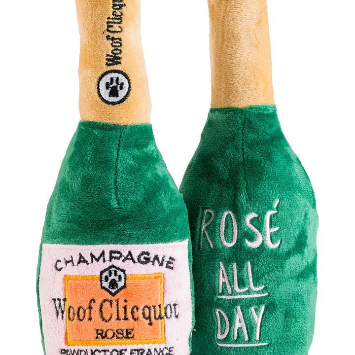 Woof Clicquot Rose' Dog Toy