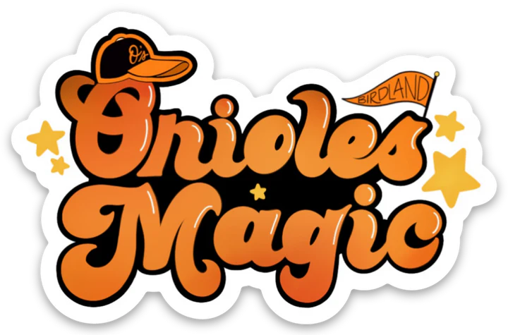 Orioles Magic Sticker