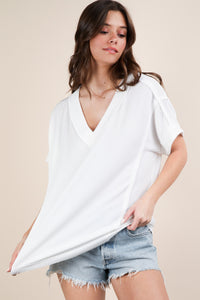 Sunday Soft Ribbed Knit Top