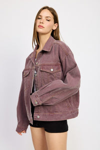 Autumnal Denim Shacket