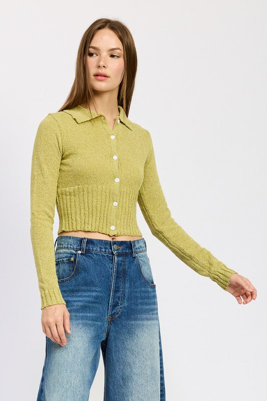 Chic Ribbed Layer Top