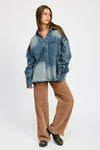 Trendsetter Oversized Denim Jacket