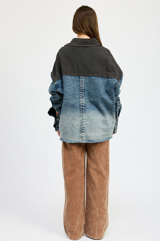 Trendsetter Oversized Denim Jacket