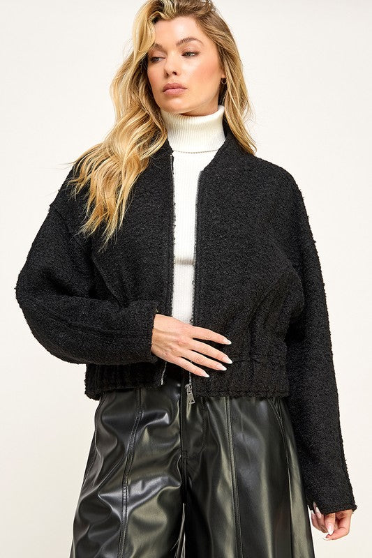 Rugged Remix Cropped Jacket