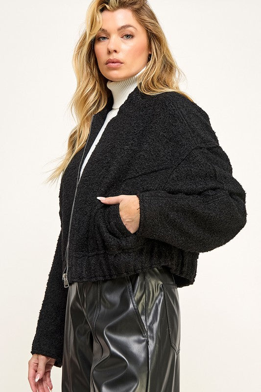 Rugged Remix Cropped Jacket