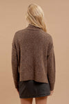 Café Mocha Cozy Turtleneck