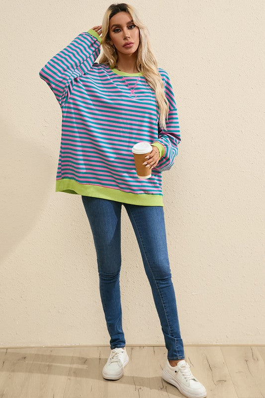 Twice The Fun Oversize Pullover