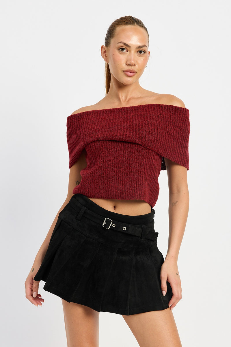 Chandler Pleated Skort