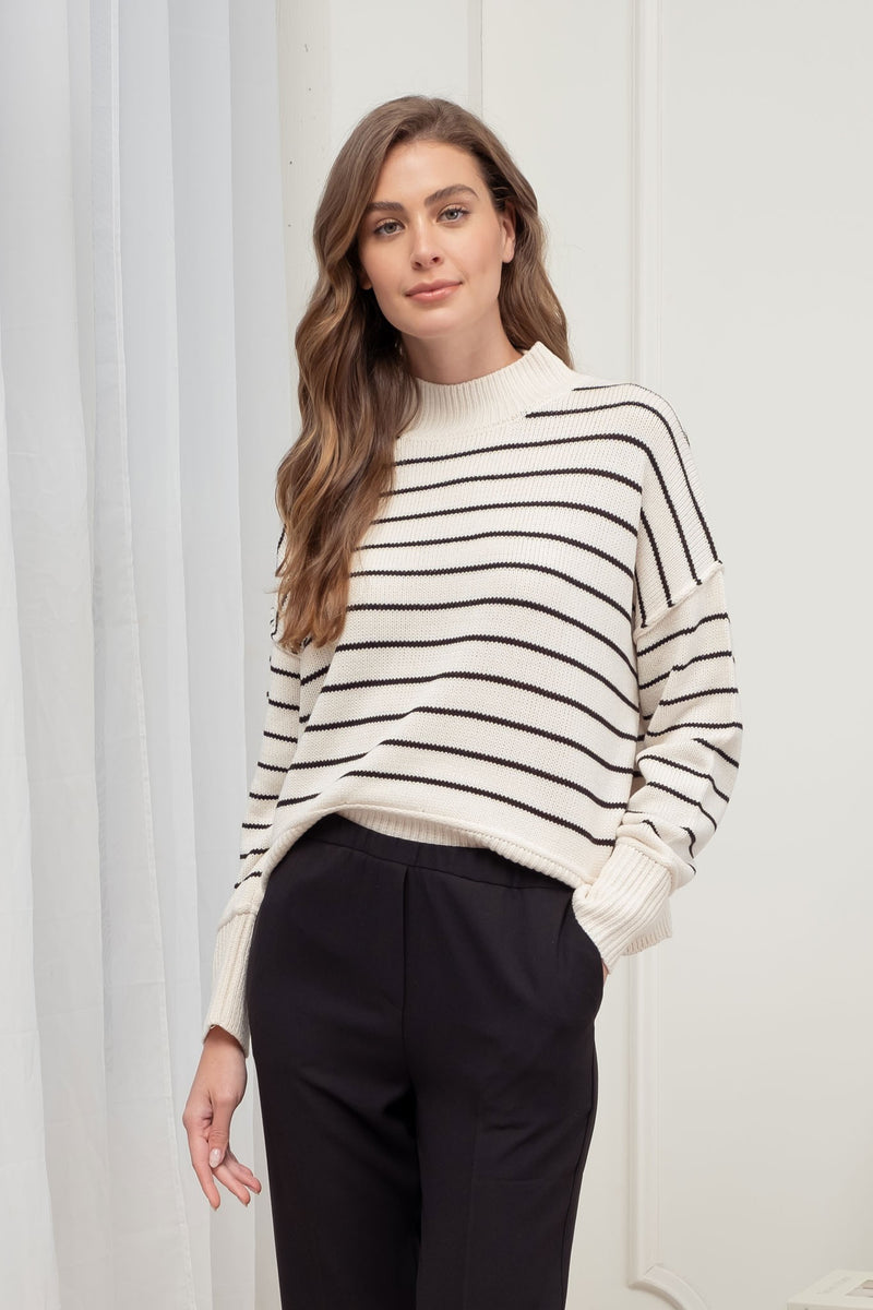 Stripe It Up Sweater