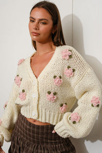 A Rose By Any Other Name Cardigan