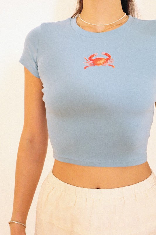 Maryland Crab Crop Tee