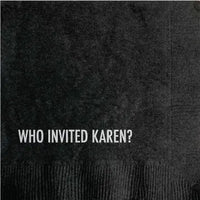 Karen Cocktail Napkin