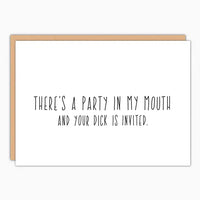 There's A Party in... Card