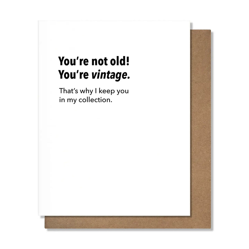 You’re Vintage Birthday Card