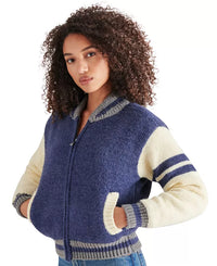 Steve Madden Fernando Varsity Sweater Jacket