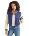 Steve Madden Fernando Varsity Sweater Jacket