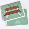 Baltimore Bench Greeting Card