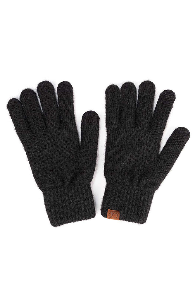 Heather Knit Gloves