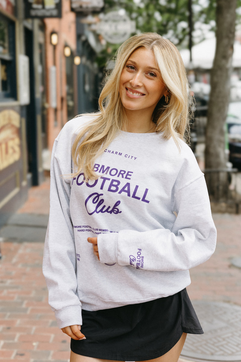 Brightside The Label BMORE Football Club Crewneck