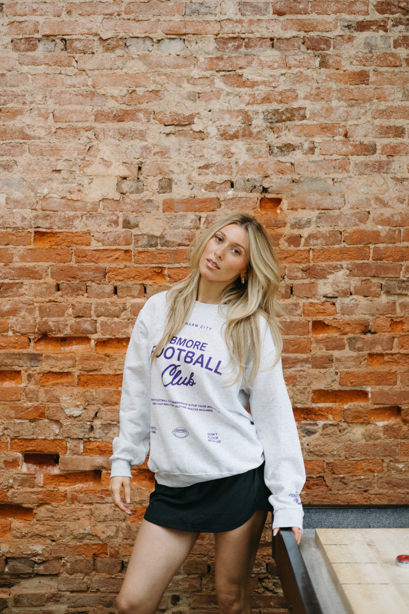 Brightside The Label BMORE Football Club Crewneck