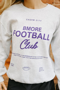 Brightside The Label BMORE Football Club Crewneck