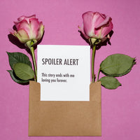 Spoiler Alert Greeting Card