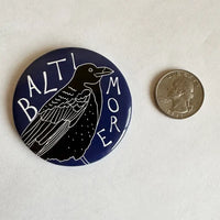 Baltimore Raven Bird Magnet