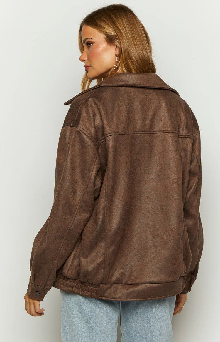 Urban Cowboy Suede Bomber Jacket