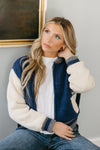 Steve Madden Fernando Varsity Sweater Jacket