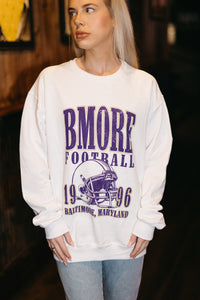 Brightside The Label Bmore Retro Helmet Crewneck