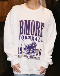 Brightside The Label Bmore Retro Helmet Crewneck