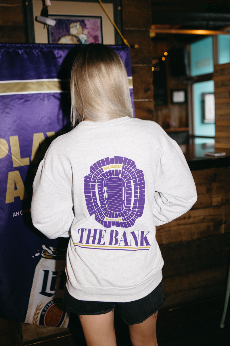 Brightside The Label Baltimore The Bank Crewneck