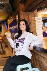 Brightside The Label Football Star Crewneck