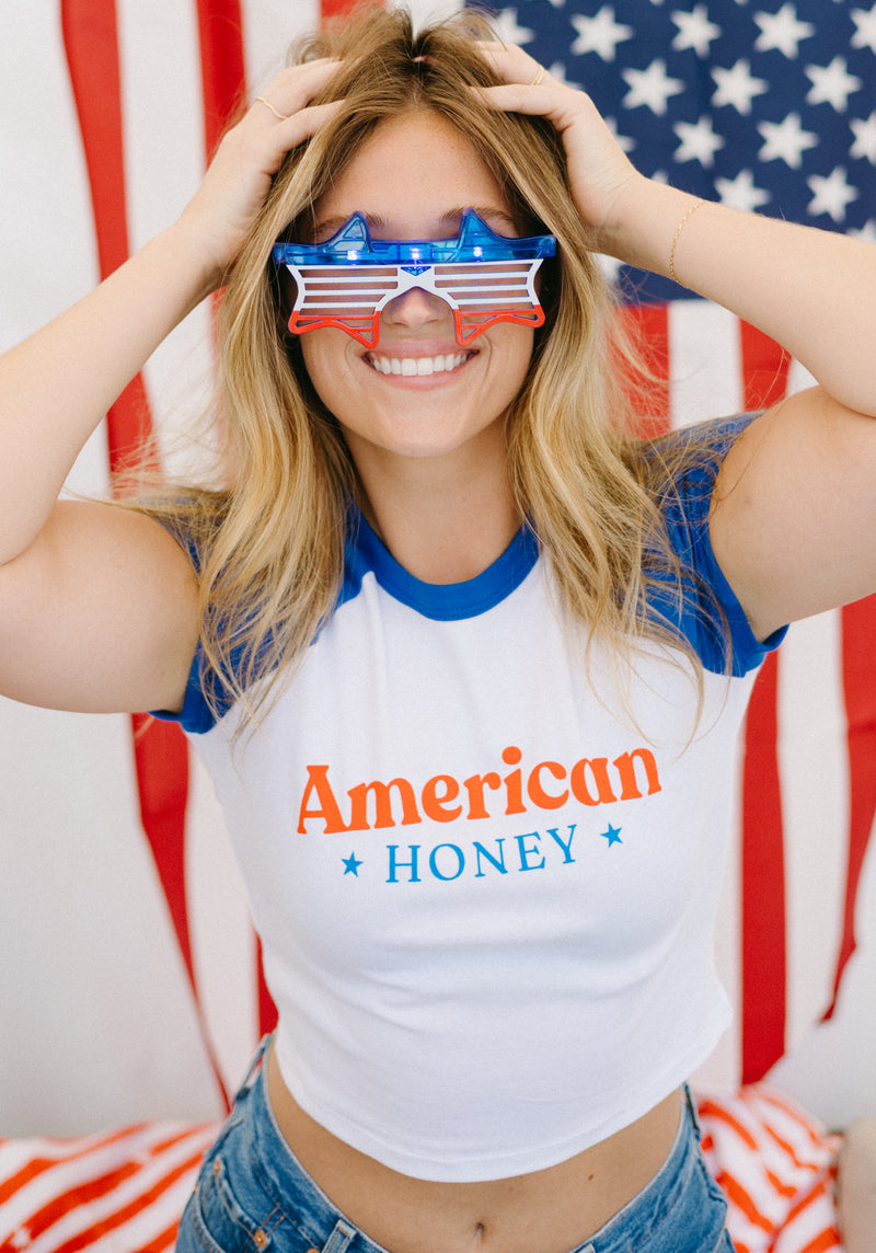 American Honey Baby Tee By Brightside