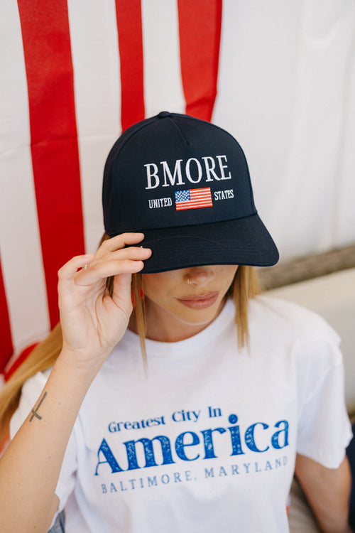 Bmore USA Flag Hat By Brightside
