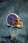 Brightside x R1A Purple Football Helmet Patch