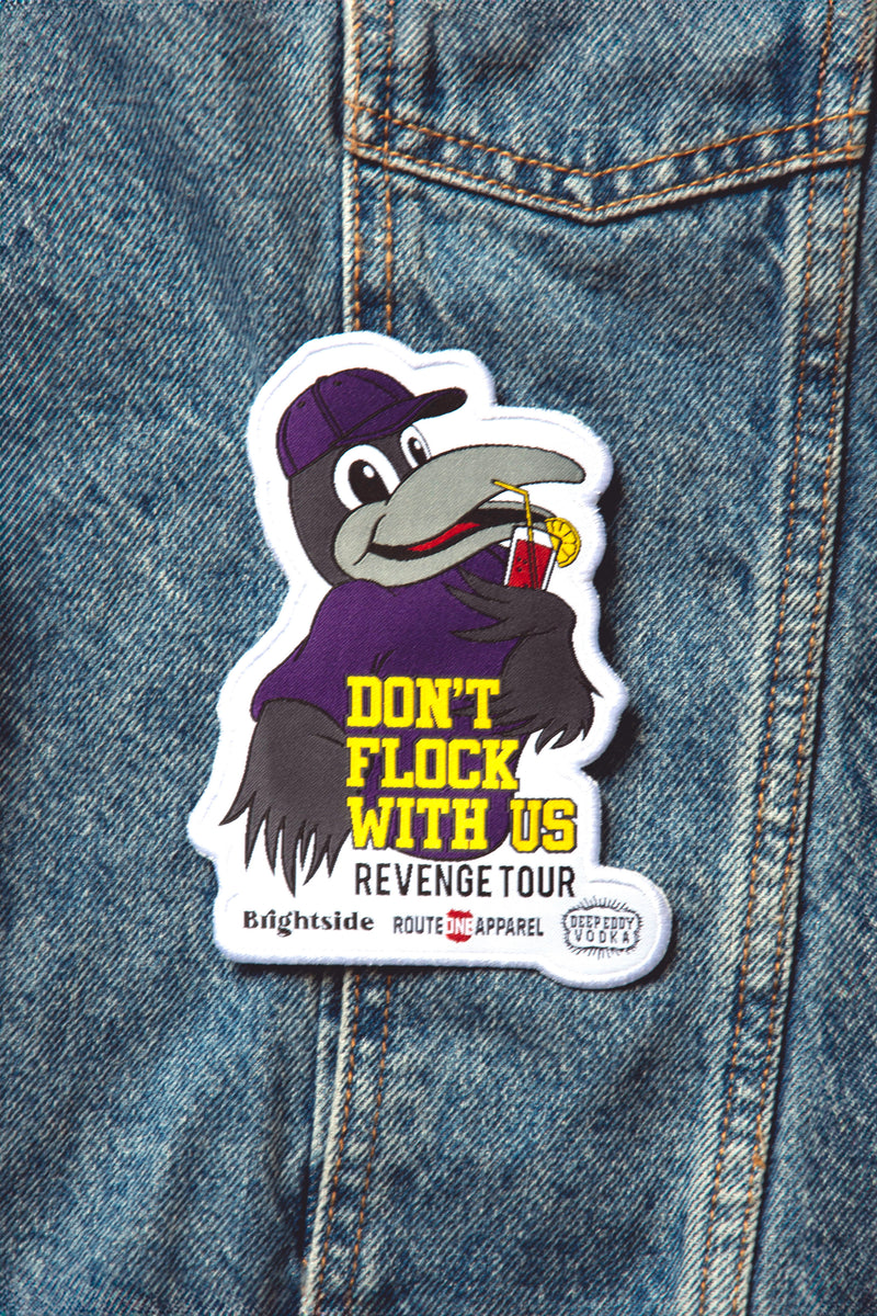 Brightside x R1A x Deep Eddy's Don't Flock With Us Patch