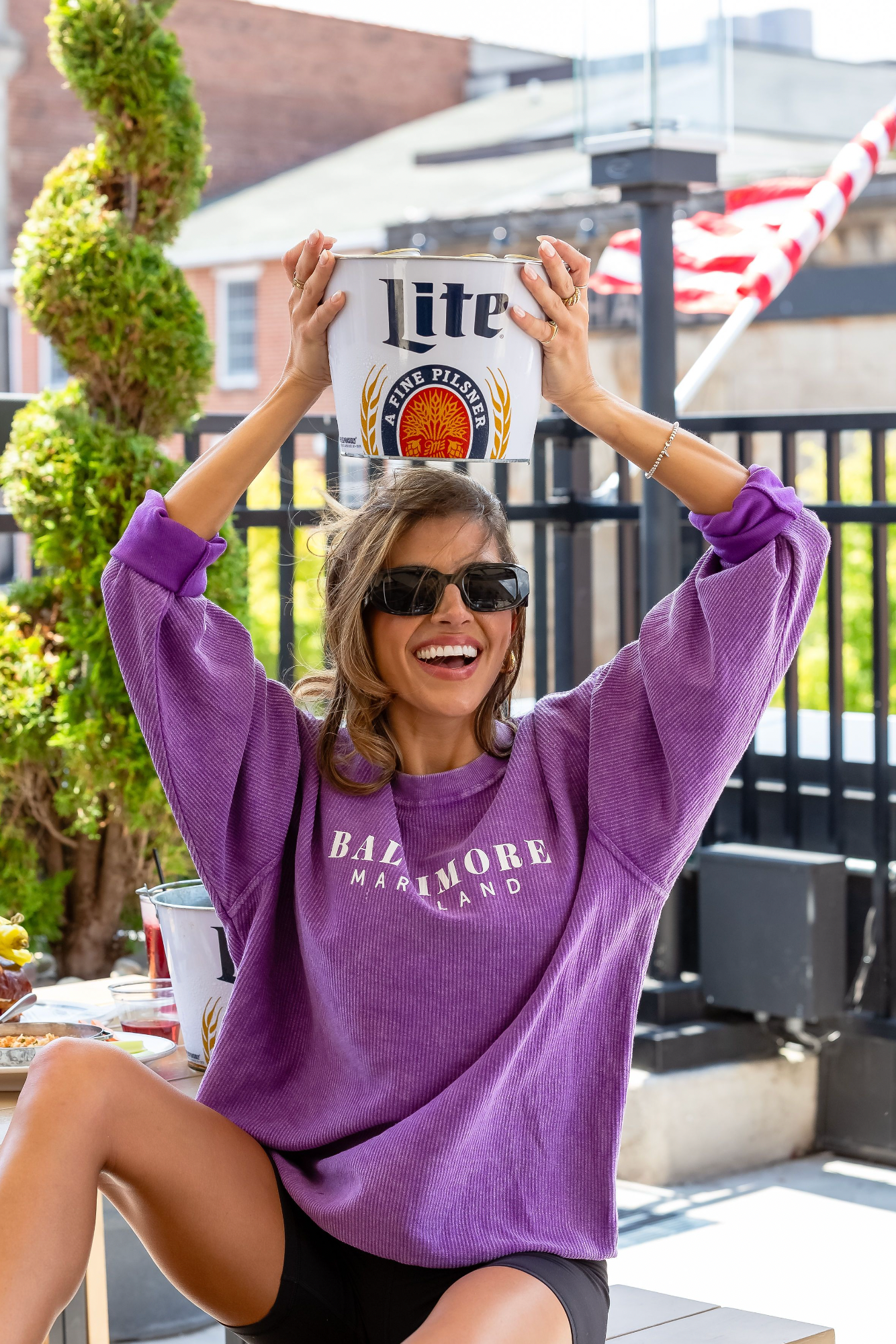 Est. In 1996 Baltimore Crewneck Sweatshirt By Brightside