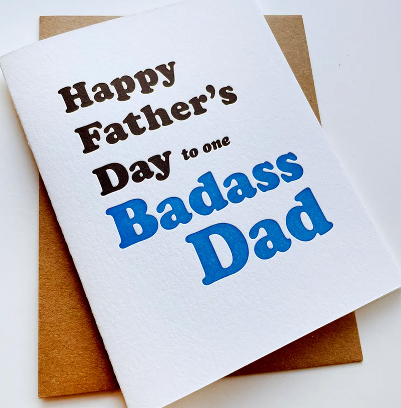 Badass Dad Father’s Day Card