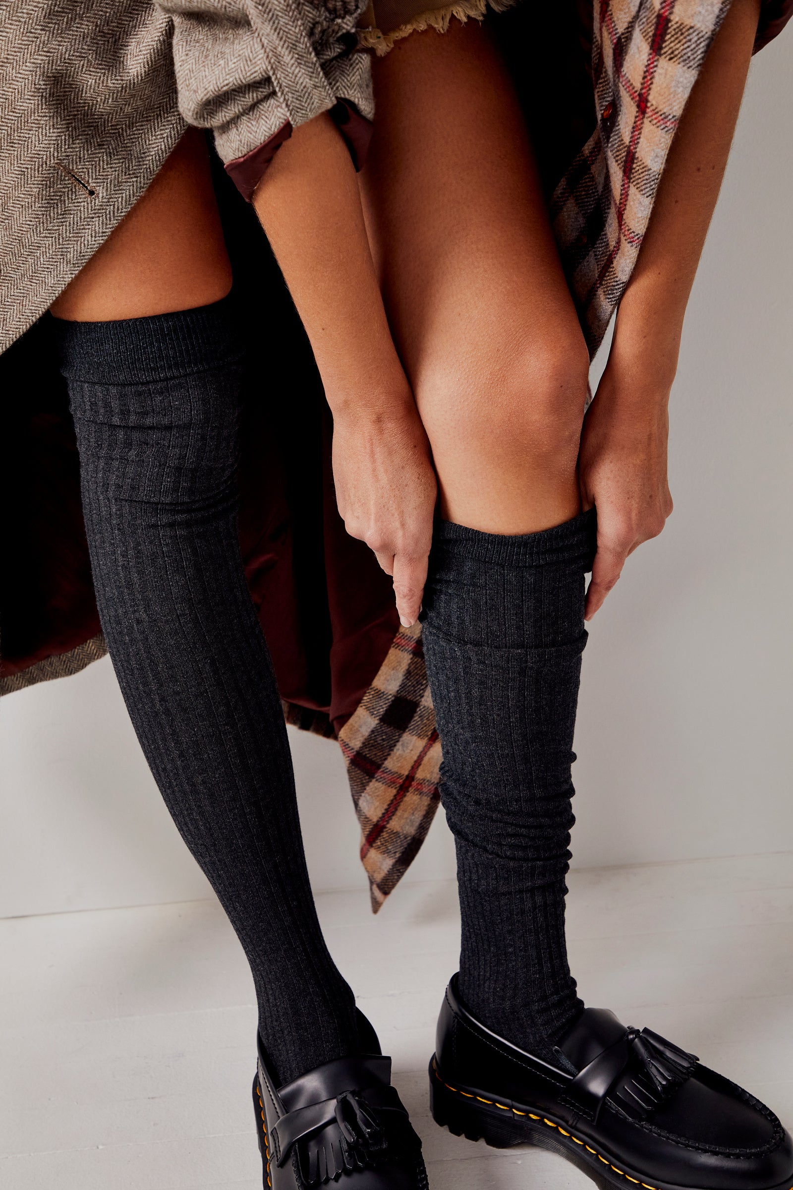 Free people over the knee socks hotsell