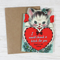 I Would Shank A Bitch For You Greeting Card