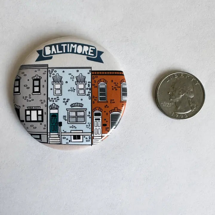 Baltimore Rowhome Magnet