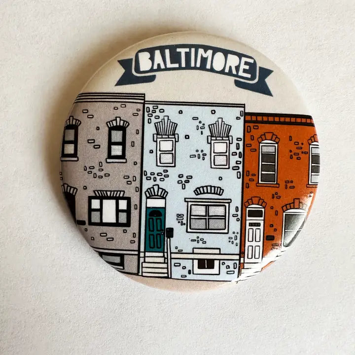 Baltimore Rowhome Magnet