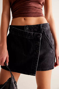 Free People We The Free Wynne Denim Skirt