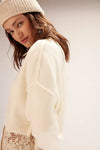 Free People Easy Street Crop Pullover