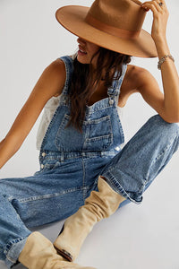 Free People We The Free Ziggy Denim Overall