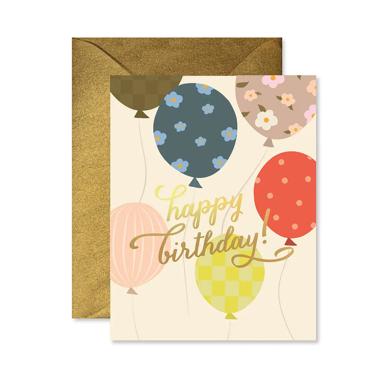 Balloon Release Birthday Card