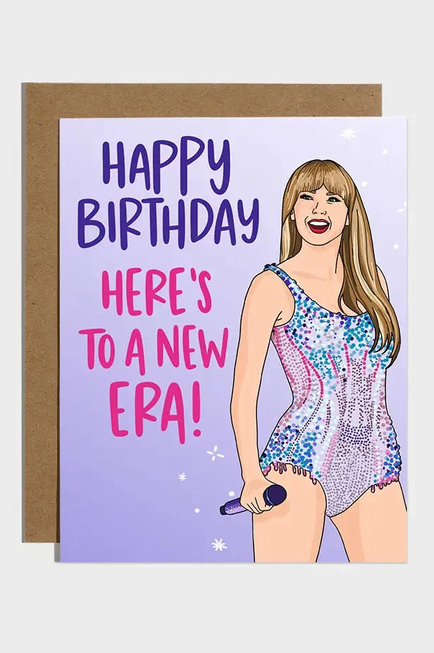 Taylor New Era Birthday Card